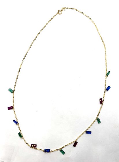 Collana Domar Donna Collana oro 18k in Oro COOR-273-280 - COOR-273-280